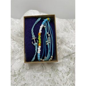 Anchor friendship Style Bracelets 3-Piece Set
